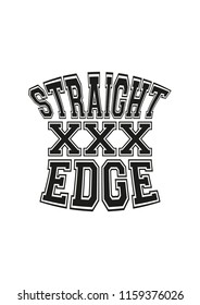 Detail Straight Edge Logo Nomer 5