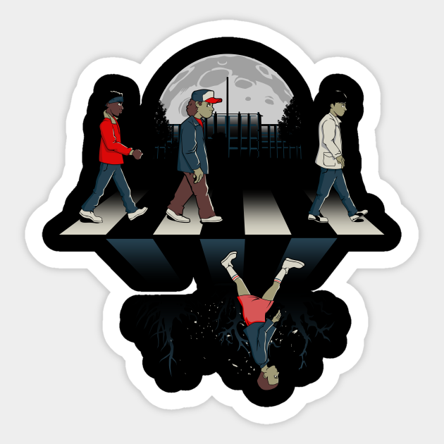 Detail Stranger Things Sticker Nomer 30