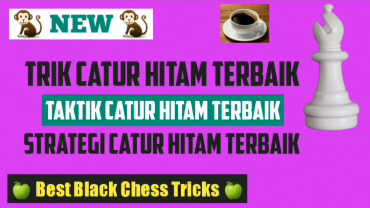 Detail Strategi Catur Hitam Nomer 13