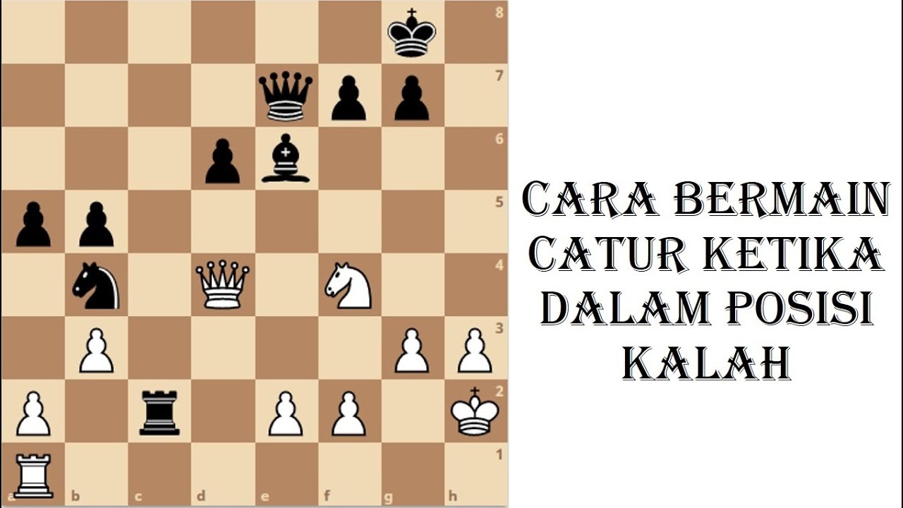 Detail Strategi Catur Pembukaan Nomer 16