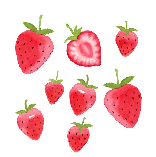 Detail Strawberries Clipart Nomer 34