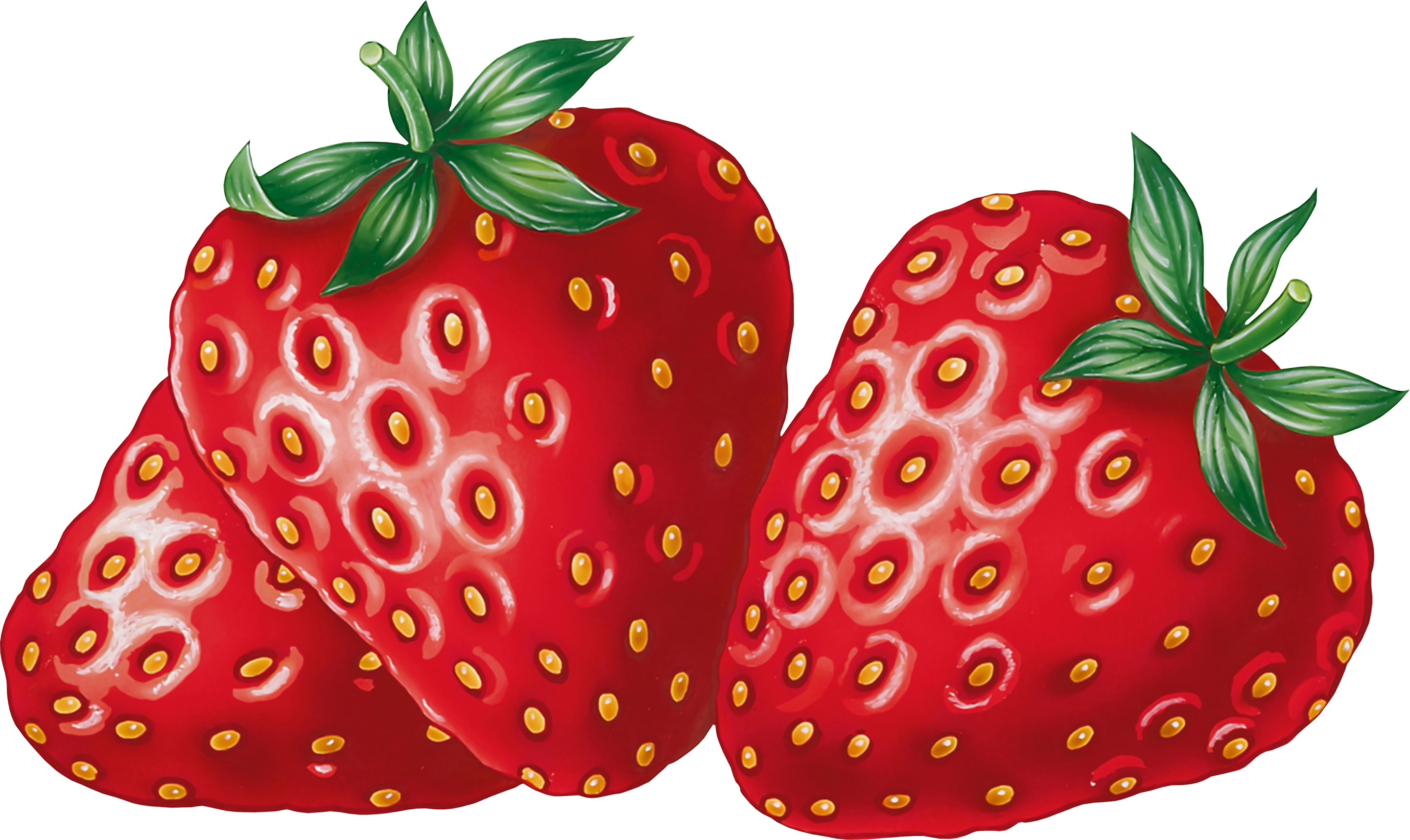 Detail Strawberries Transparent Background Nomer 25