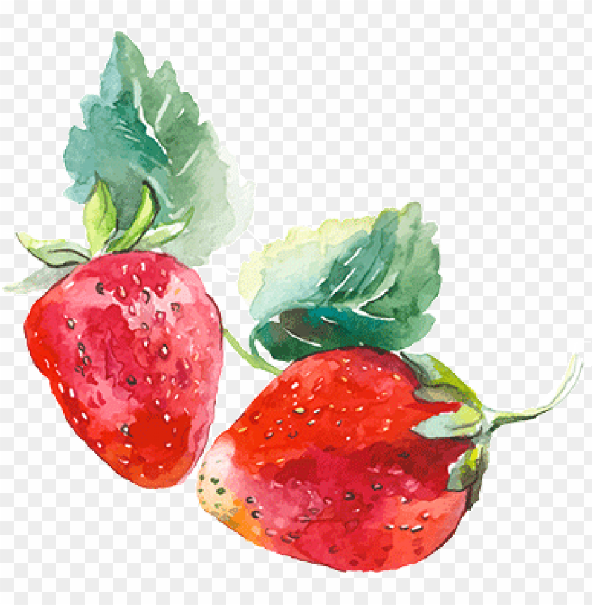 Detail Strawberries Transparent Background Nomer 46