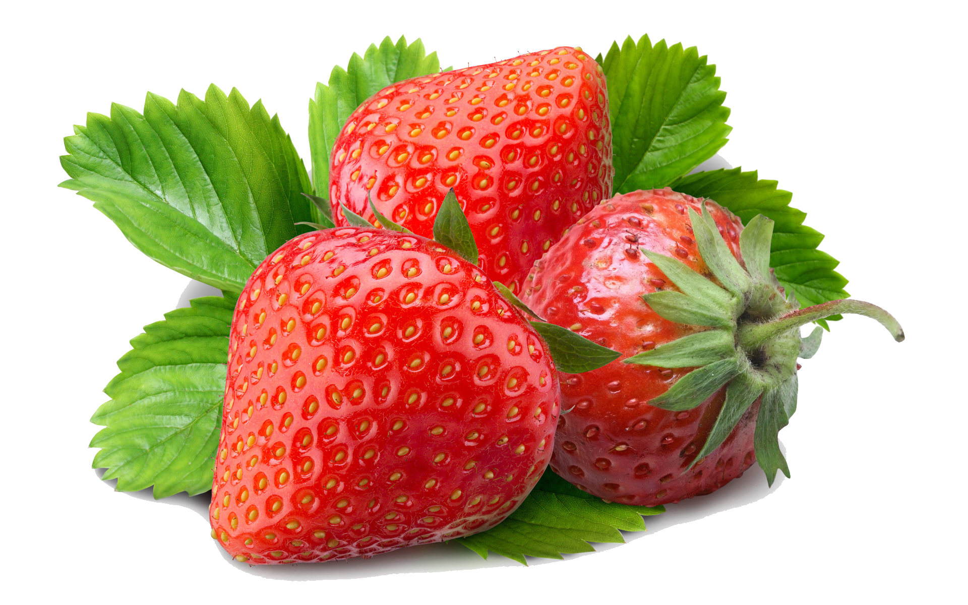 Detail Strawberries Transparent Background Nomer 7