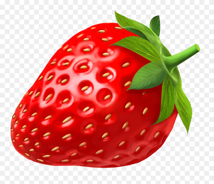 Detail Strawberries Transparent Background Nomer 9