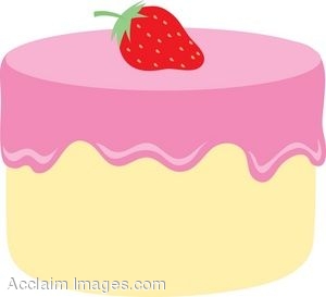 Detail Strawberry Cake Clipart Nomer 42