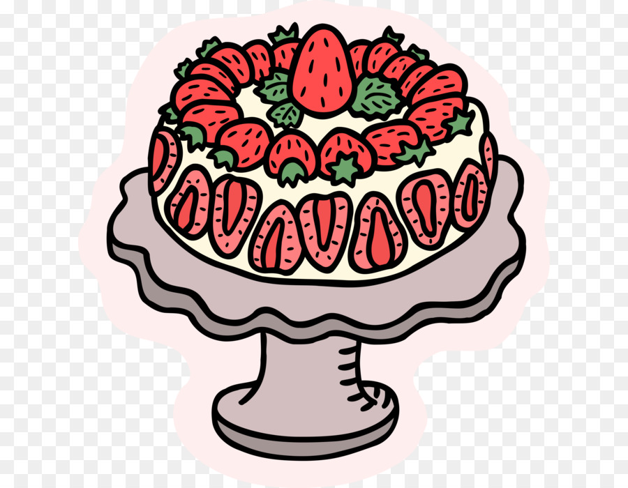 Detail Strawberry Cake Clipart Nomer 49