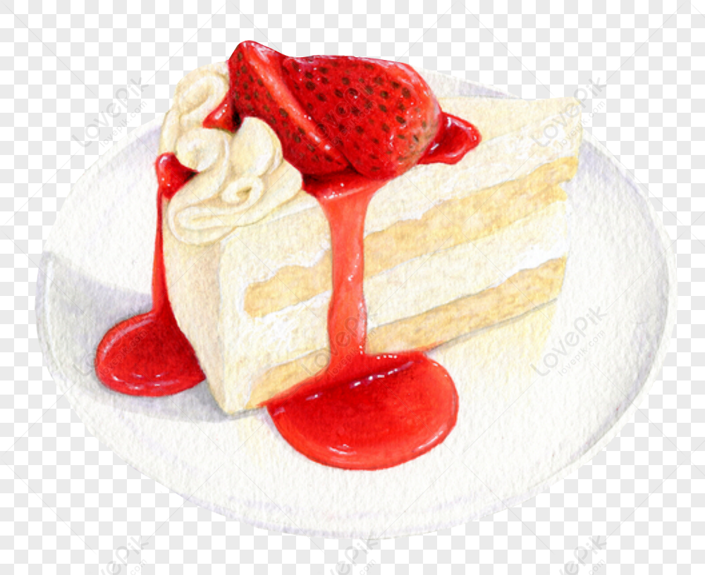 Detail Strawberry Cake Png Nomer 7