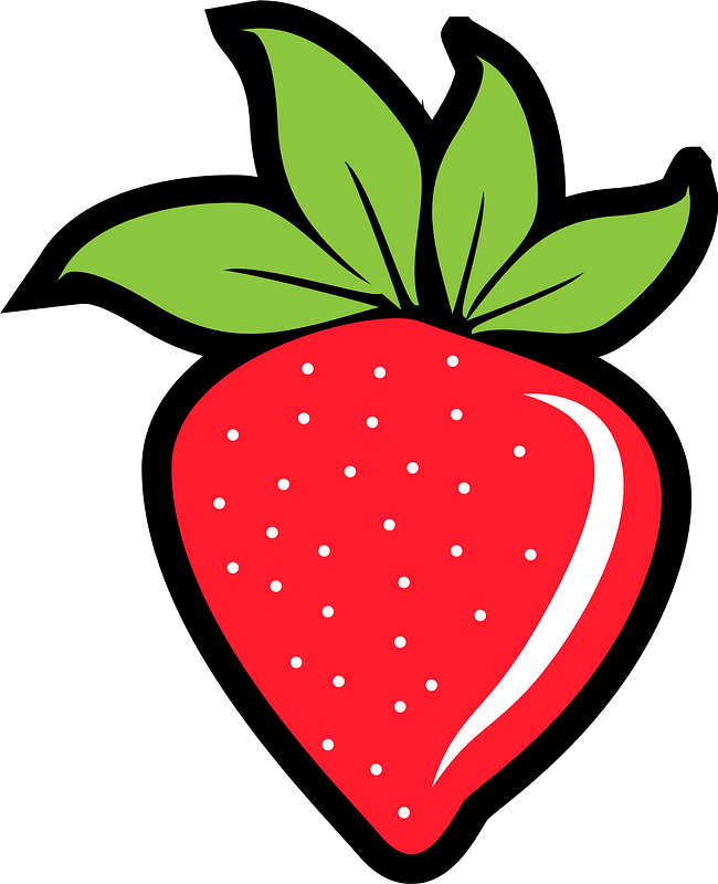 Detail Strawberry Clipart Free Nomer 42