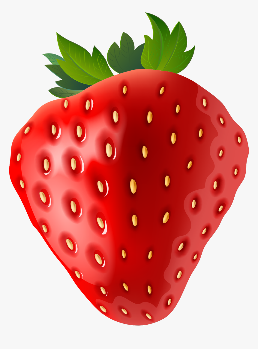 Detail Strawberry Clipart Transparent Nomer 9