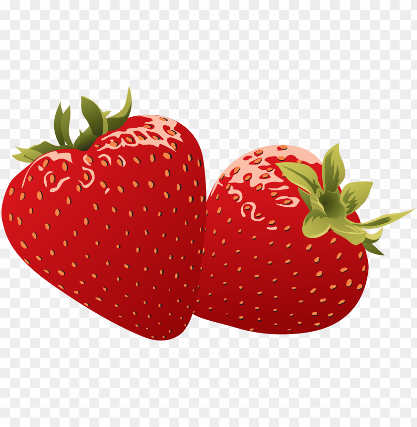 Detail Strawberry Clipart Transparent Nomer 15