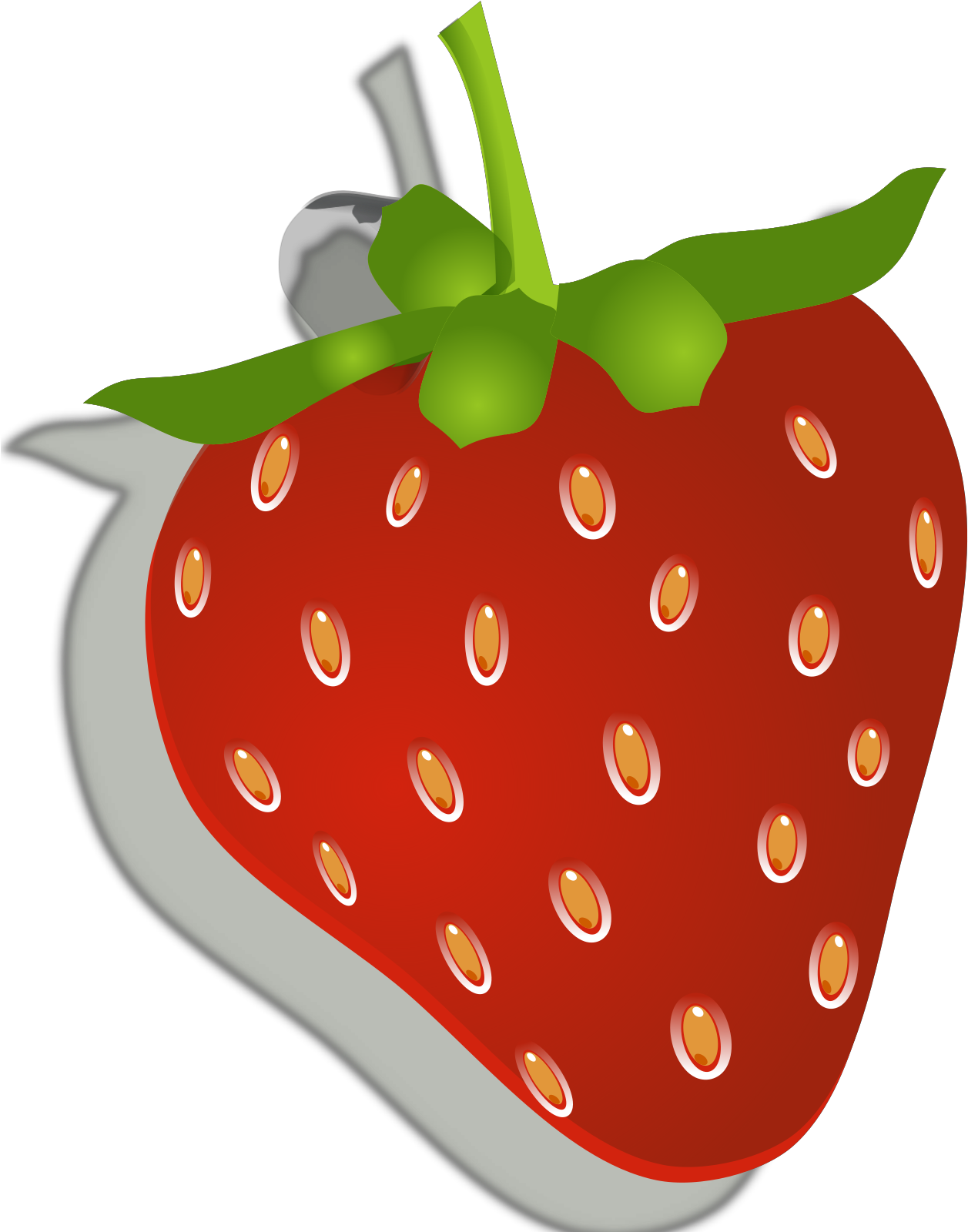 Detail Strawberry Clipart Transparent Nomer 23