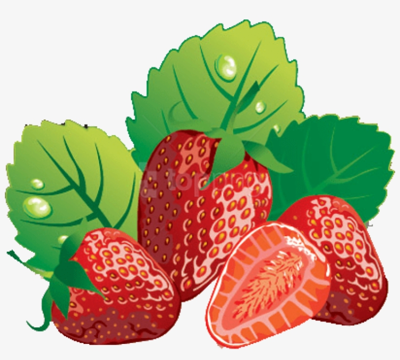 Detail Strawberry Clipart Transparent Nomer 24
