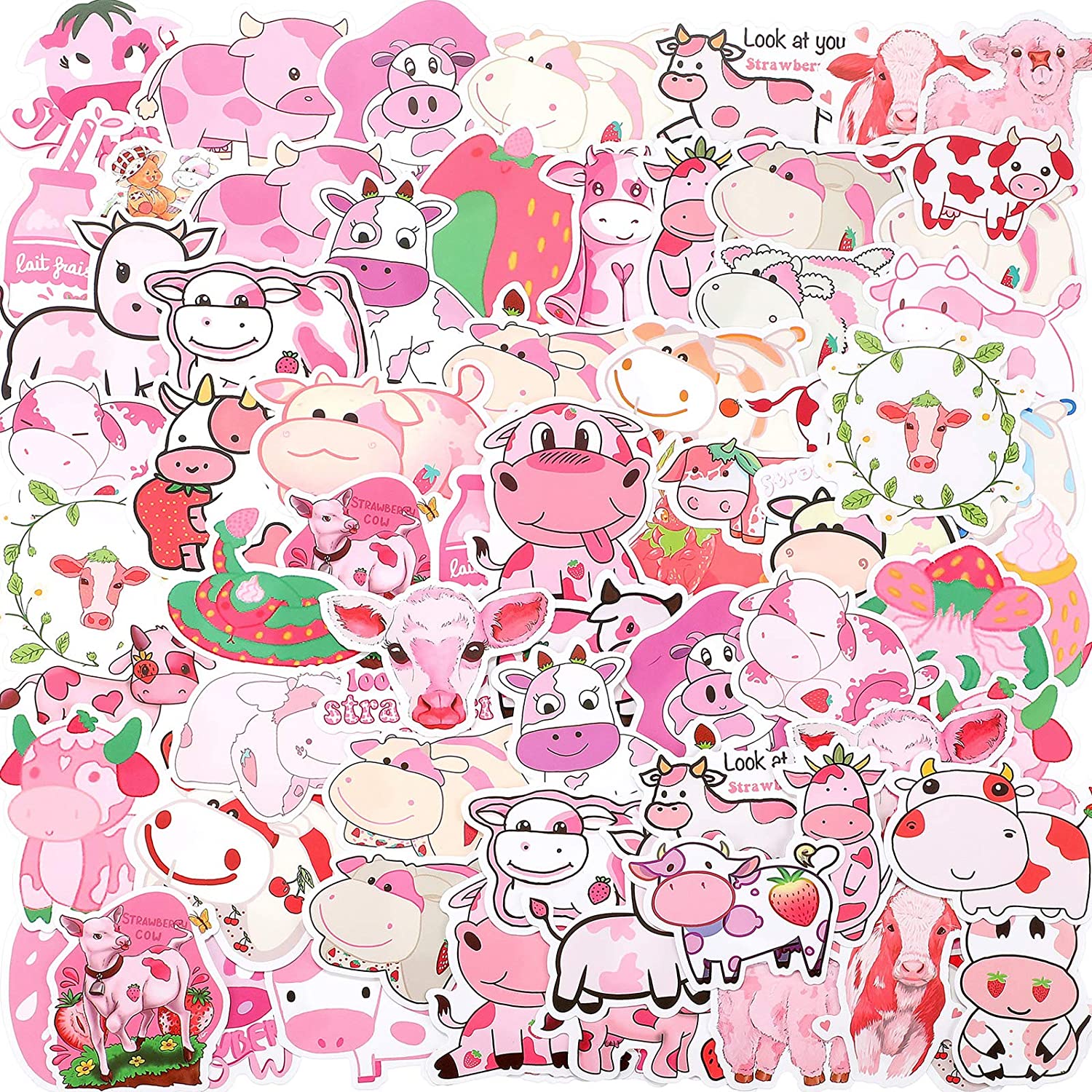 Detail Strawberry Cow Pictures Cute Nomer 21