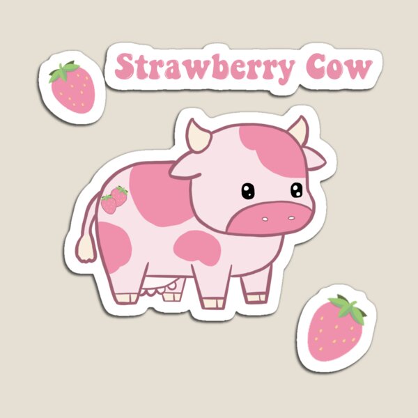 Detail Strawberry Cow Pictures Cute Nomer 51