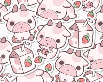 Detail Strawberry Cow Pictures Cute Nomer 53