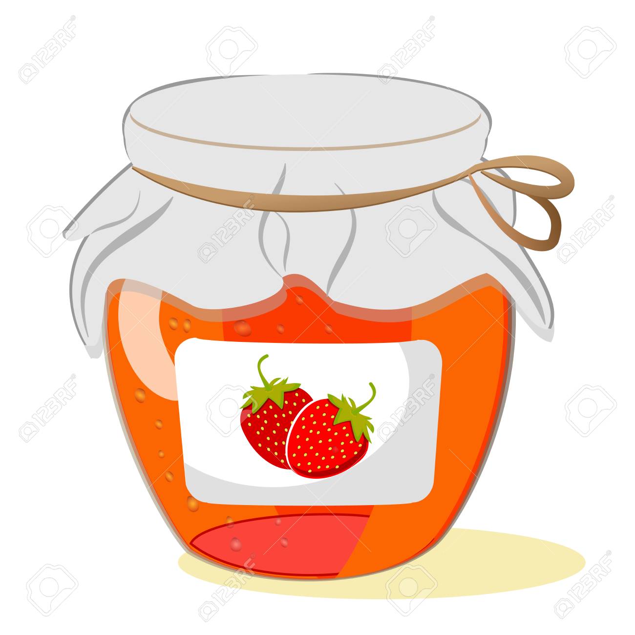 Detail Strawberry Jam Clipart Nomer 40