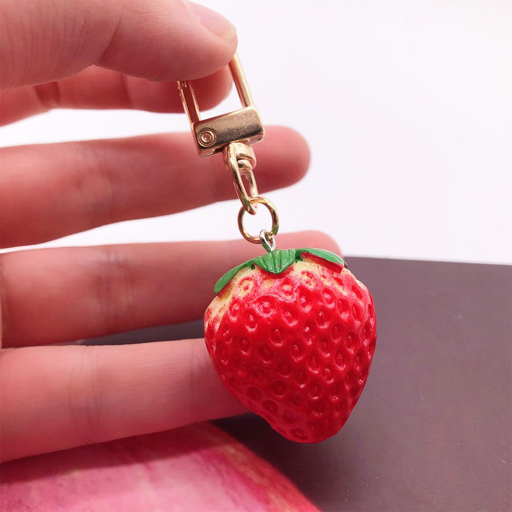 Detail Strawberry Lighter Keychain Nomer 10