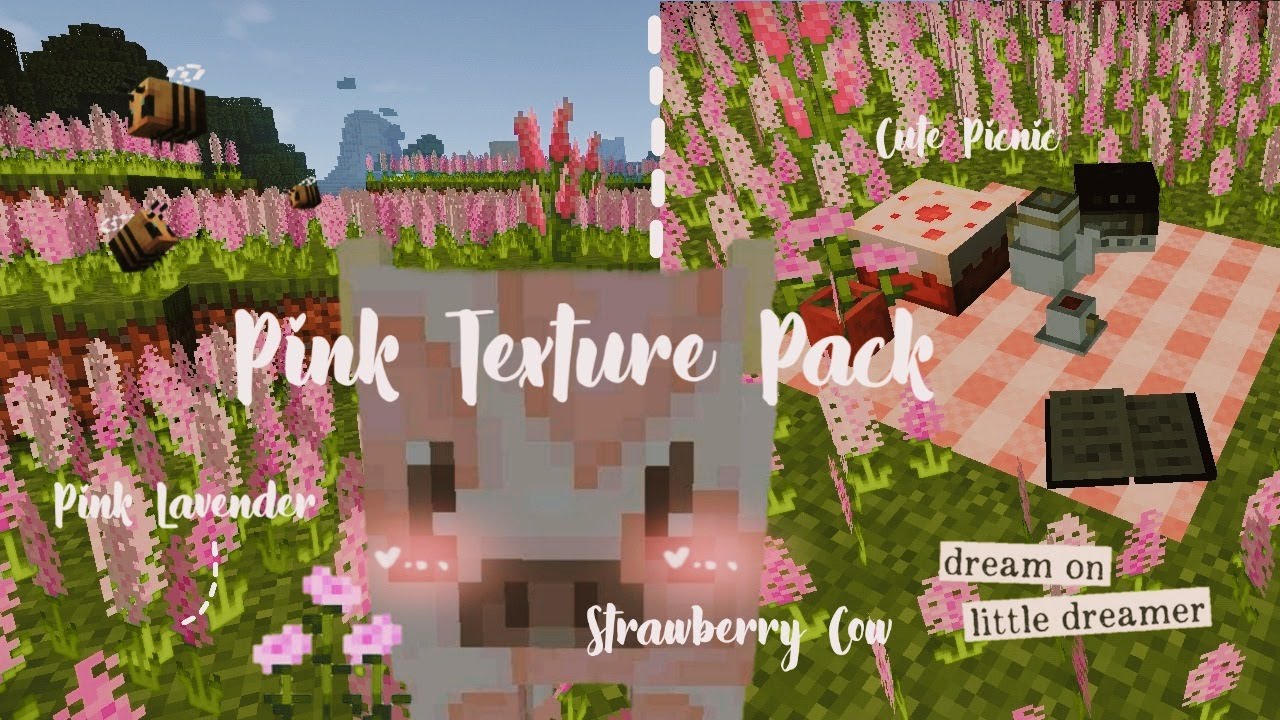 Detail Strawberry Milk Minecraft Texture Pack Nomer 29