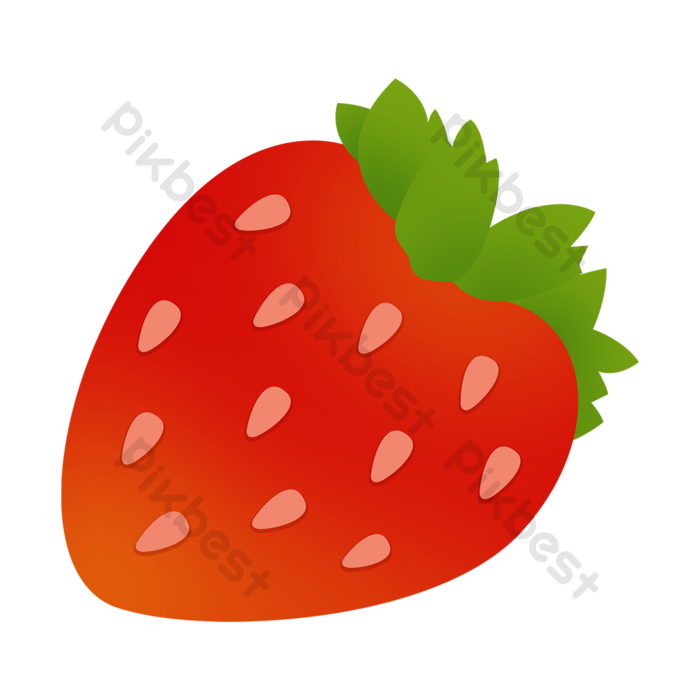 Detail Strawberry Png Cartoon Nomer 19