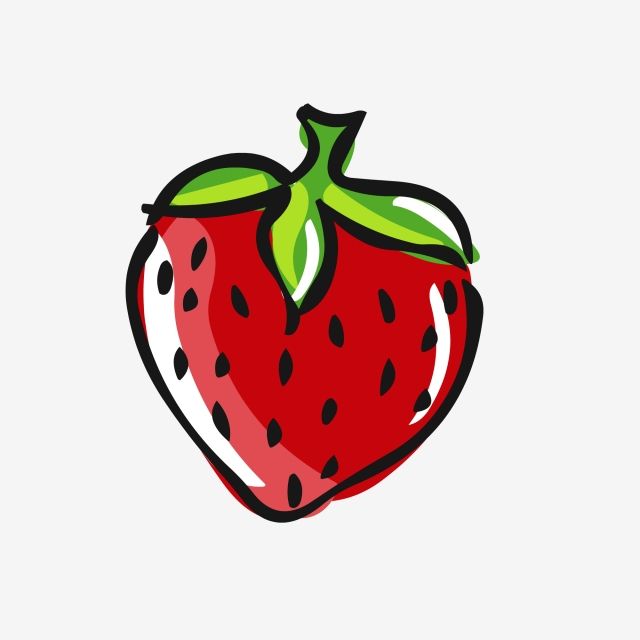 Detail Strawberry Png Cartoon Nomer 20