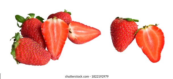 Detail Strawberry Slice Png Nomer 32