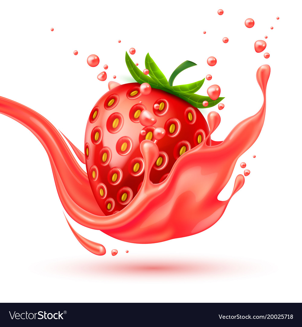 Detail Strawberry Splash Png Nomer 45