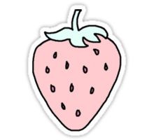 Detail Strawberry Sticker Png Nomer 2