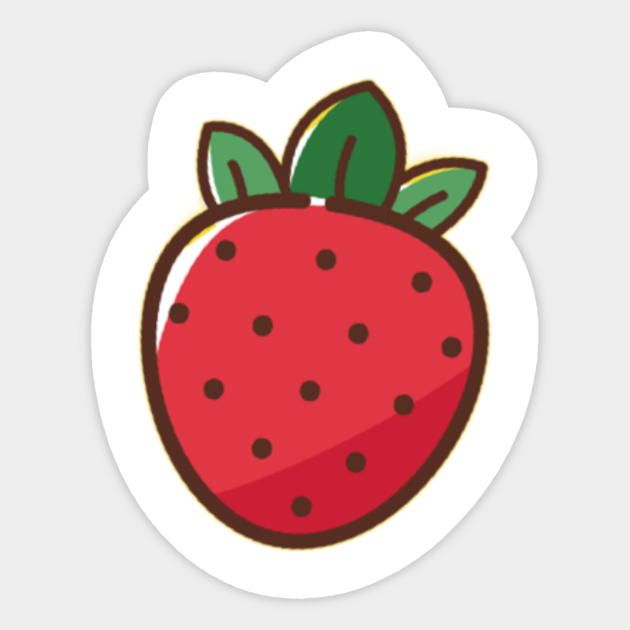 Detail Strawberry Sticker Png Nomer 18