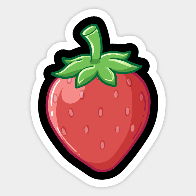 Detail Strawberry Sticker Png Nomer 22