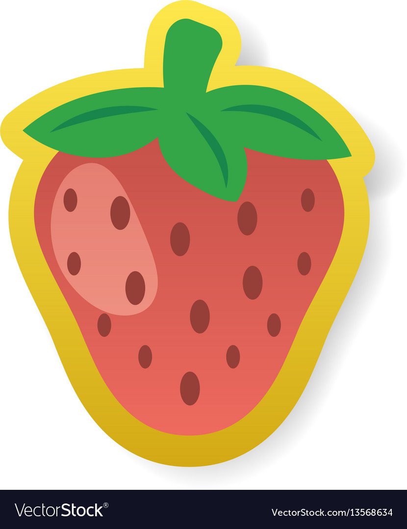 Detail Strawberry Sticker Png Nomer 42