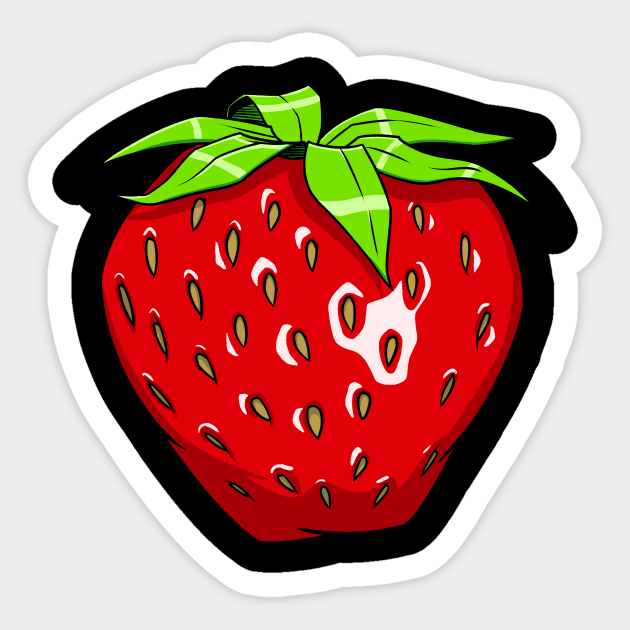 Detail Strawberry Sticker Png Nomer 9