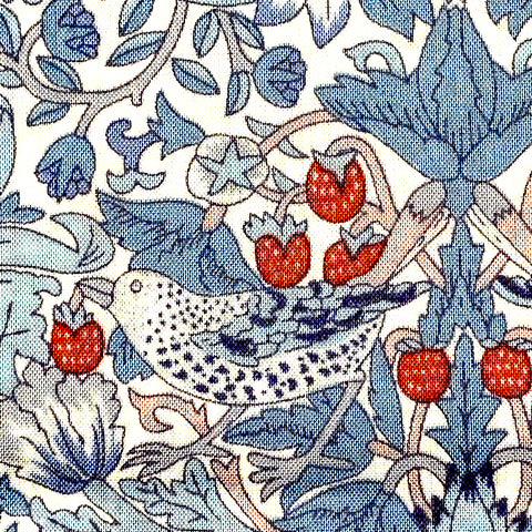 Detail Strawberry Thief Liberty Nomer 30