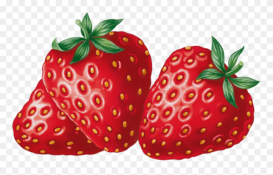 Detail Strawberry Transparent Background Nomer 15