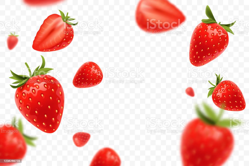 Detail Strawberry Transparent Background Nomer 22