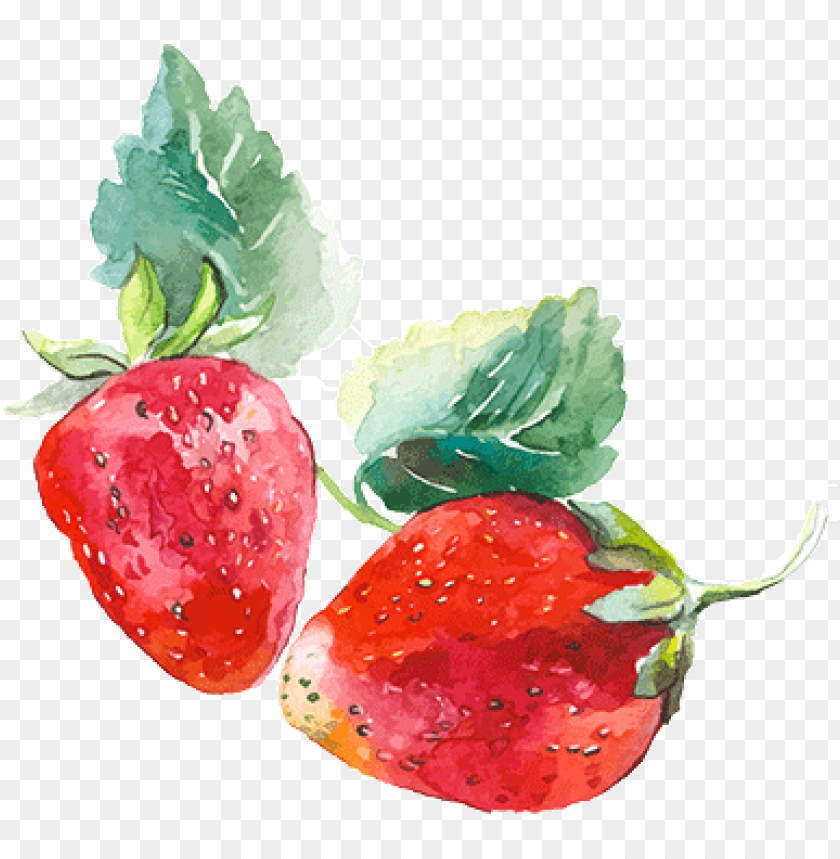 Detail Strawberry Transparent Background Nomer 40