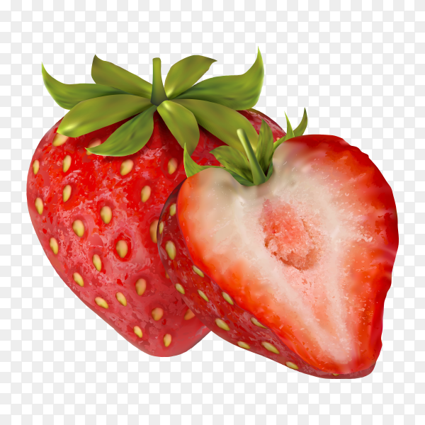 Detail Strawberry Vector Png Nomer 3
