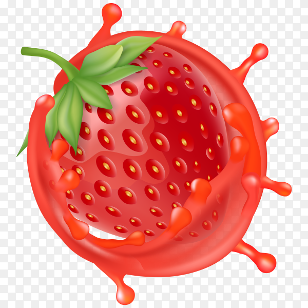 Detail Strawberry Vector Png Nomer 46