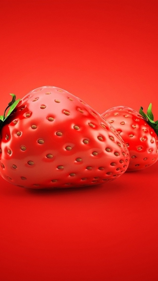 Detail Strawberry Wallpaper For Iphone Nomer 8