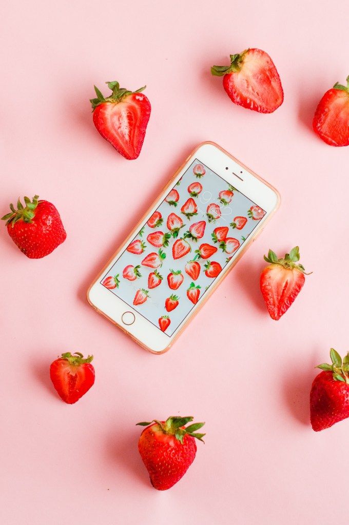 Detail Strawberry Wallpaper Hd Nomer 11