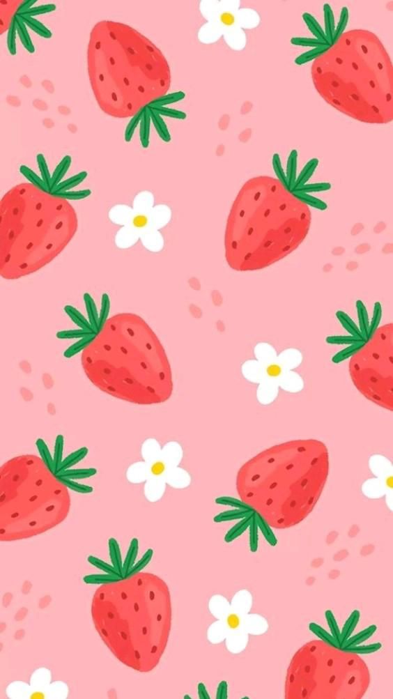 Detail Strawberry Wallpaper Hd Nomer 32