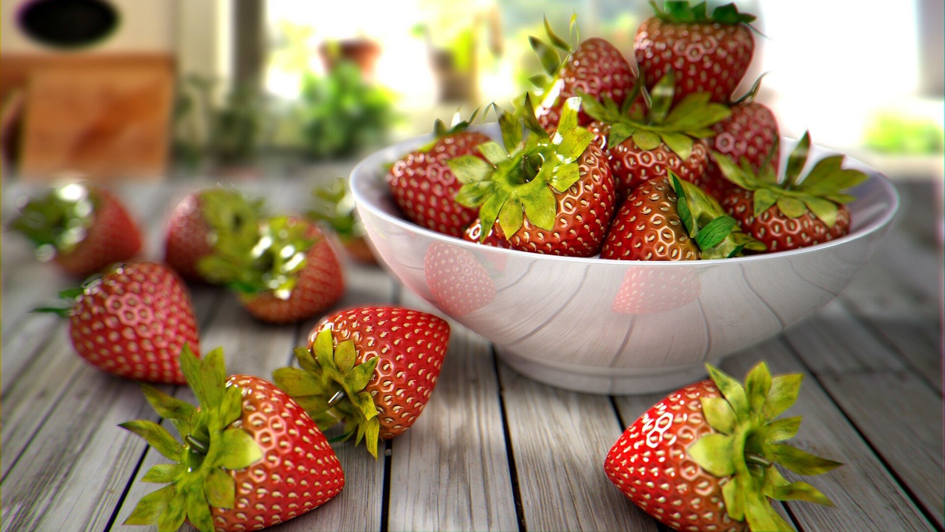 Detail Strawberry Wallpaper Hd Nomer 43