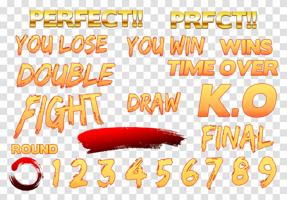 Detail Street Fighter 5 Font Nomer 22