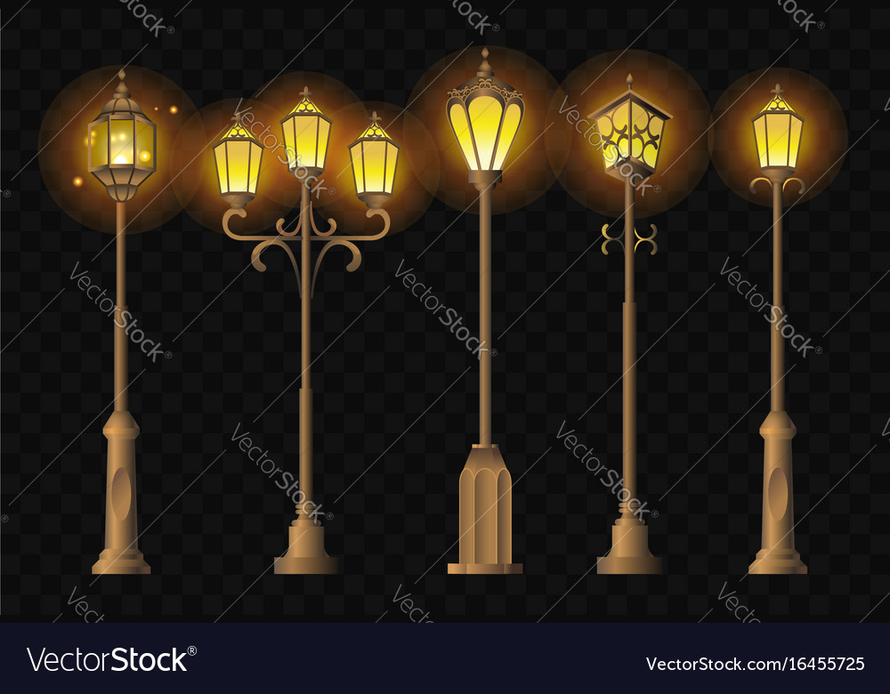 Detail Street Light Clip Art Nomer 30