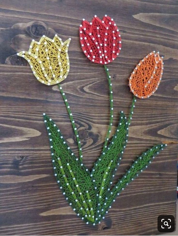 String Art Bunga - KibrisPDR