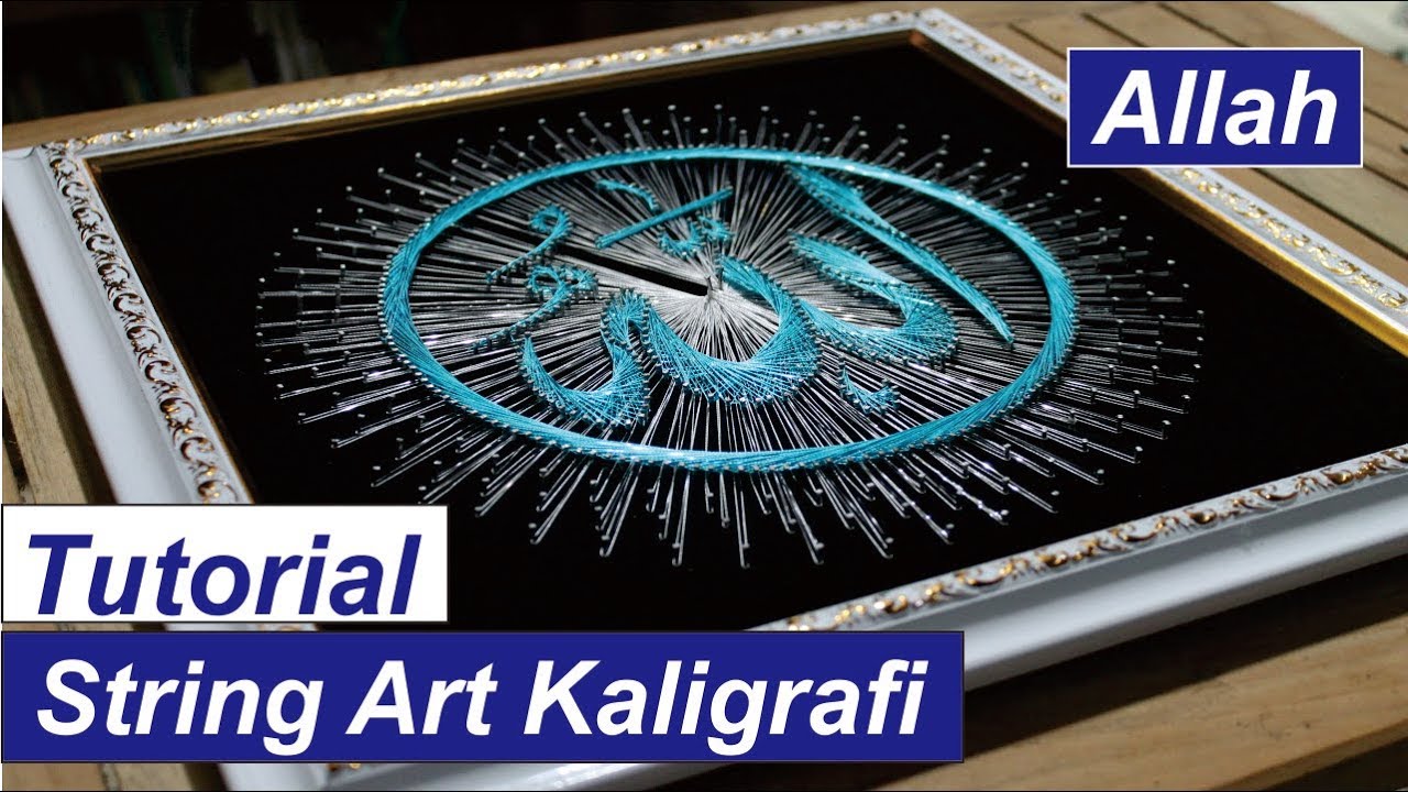 String Art Kaligrafi - KibrisPDR