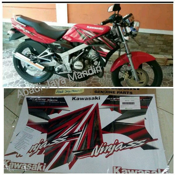 Detail Striping Ninja Ss Nomer 17