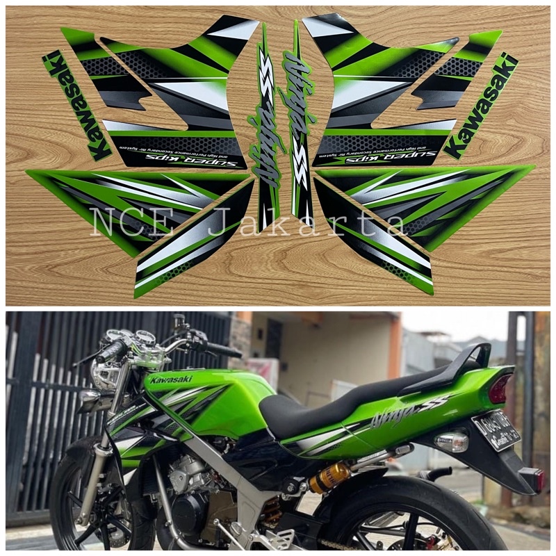 Detail Striping Ninja Ss Nomer 38