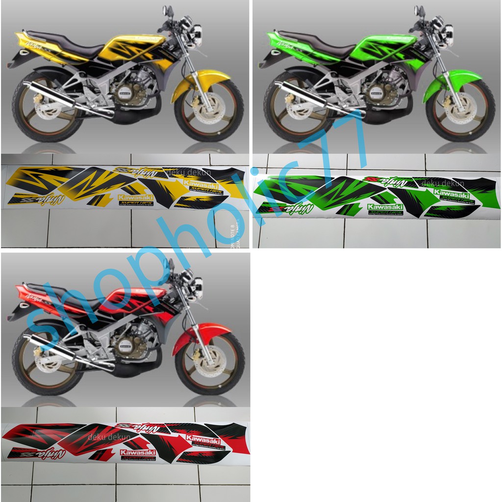Detail Striping Ninja Ss Nomer 57