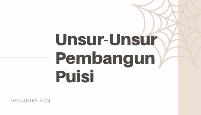 Detail Struktur Dalam Puisi Nomer 31